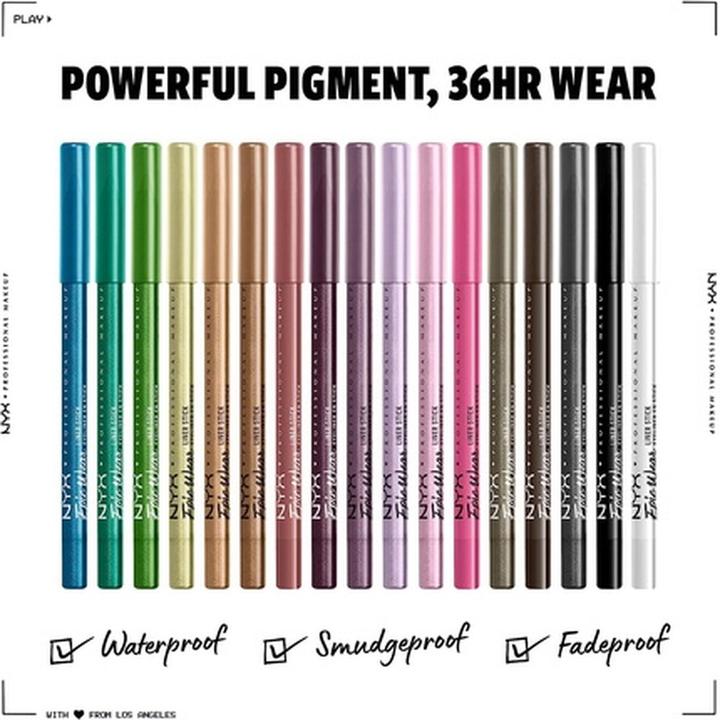 Actual product image NYX Professional Make-Up Epic Wear (8 Pitch Black)