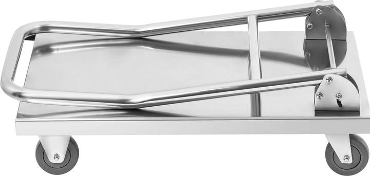 Productafbeelding Royal Catering Transportkar Platformkar Werkkar Roestvrij Staal 400 Kg Opbergkar Zakwagen (400 kg)