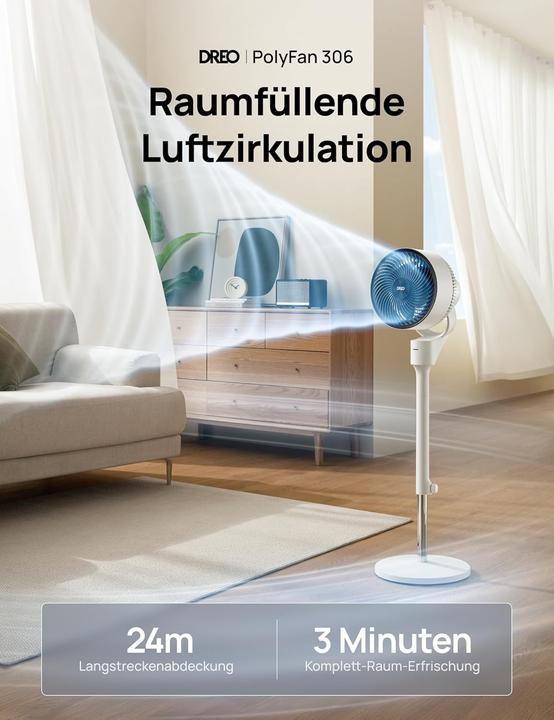Produktbild Dreo Ventilatore da Pavimento Silenzioso
