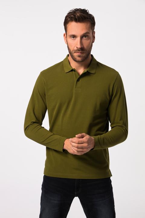 Produktbild JP1880 Poloshirt, Basic, Langarm, Piqué (XL)