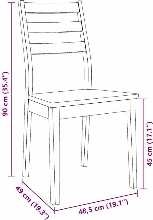 Image du produit vidaXL Esszimmerstuhl