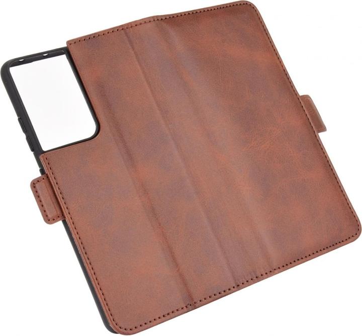 Actual product image Screenguard Samsung Galaxy S21 Ultra CardLounge Leather Case (Samsung Galaxy S21 Ultra)