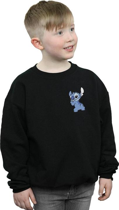 Produktbild Disney Lilo And Stitch Stitch Backside Breast Print Sweatshirt Jungen (152, 158)