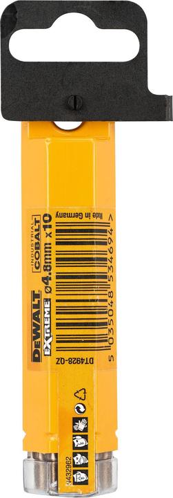 Produktbild DeWalt Metallbohrer HSS-G EXTREME 2 (4.8 Millimeter)