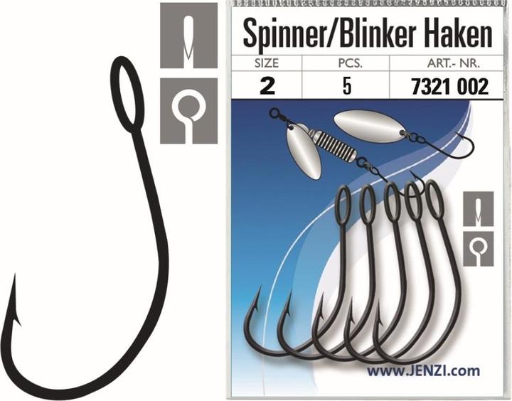 Actual product image Jenzi Spinner/Blinker Single Hook