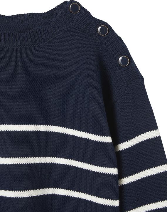 Produktbild Vertbaudet Mädchen Ringelpullover (110)