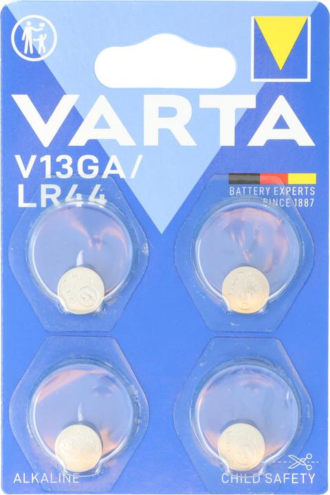 Image du produit Varta V13GA (4 pcs, LR44, 130 mAh)