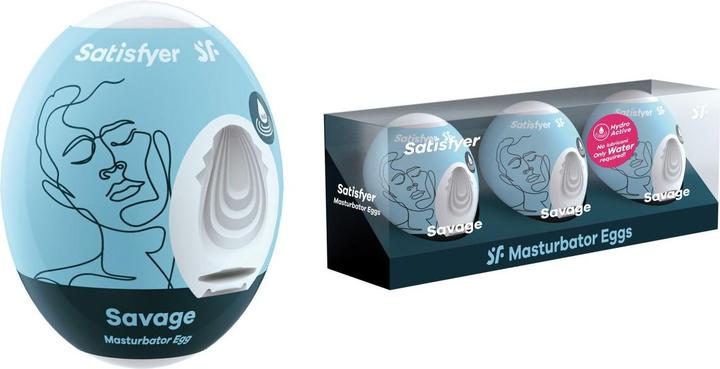 Produktbild Satisfyer Masturbator Egg Set - Savage