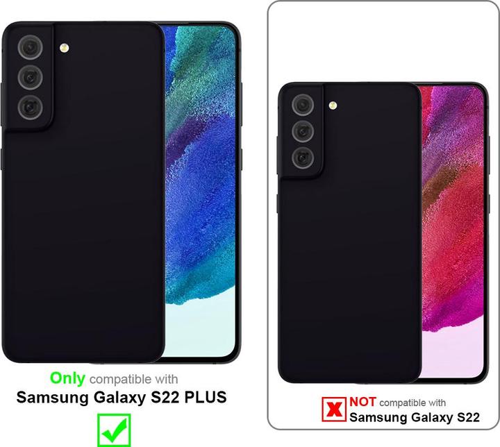 Actual product image Cadorabo Book Stand Case for Samsung Galaxy S22 PLUS (Samsung Galaxy S22+)