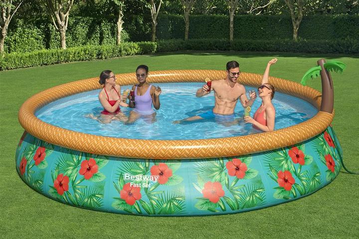 Image du produit Bestway Set rapide Pool Paradise Palms 457x84cm (Ø 457 x 84 cm)