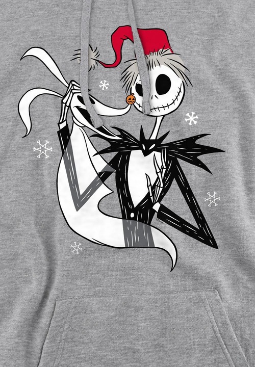 Immagine prodotto The Nightmare Before Christmas Felpa con Cappuccio Jack Skellington Uomo (S)