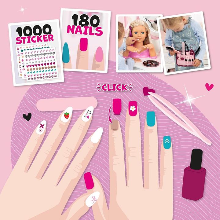 Actual product image Bayer Charlene Super Magic Nails & Schminkkkopf