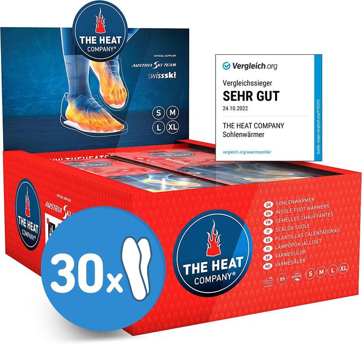Actual product image HEAT 30er Set Wärmesohlen