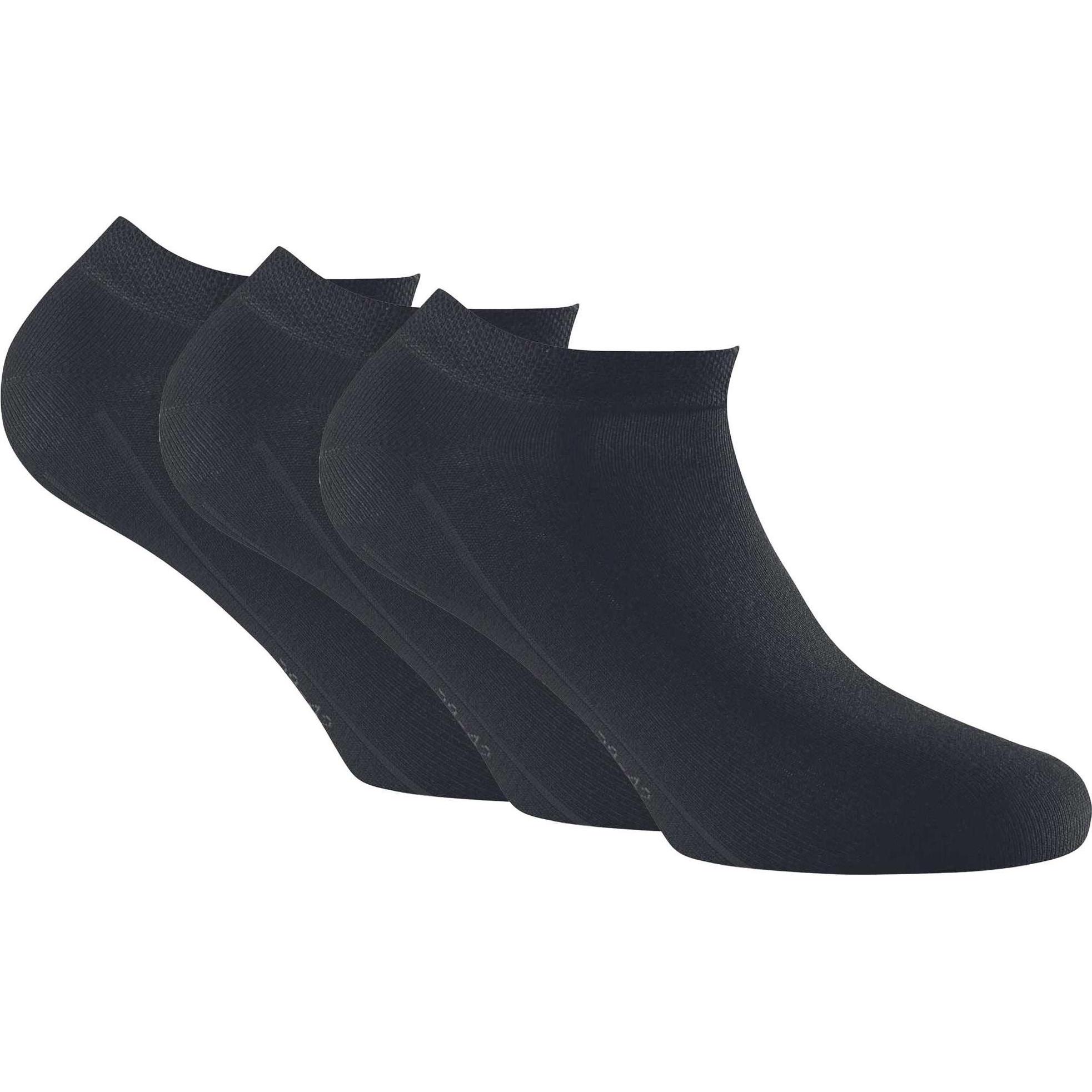 Thumbnail - Rohner, Herren, Socken, SNEAKER BAMBOO-35-38, Schwarz, (Einzelpack, 35 - 38)
