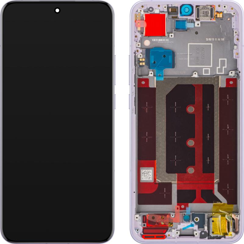 OPPO Display Unit fur Reno13 Pro, Plume Purple (Display, Oppo Reno 13 Pro), Pezzi di ricambio per dispositivi mobili, Viola