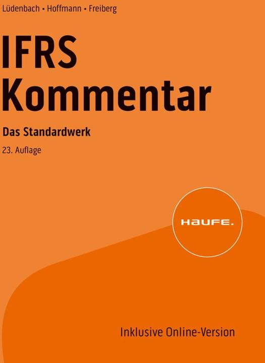 Actual product image IFRS-Kommentar 23. Auflage (German, Jens Freiberg, Norbert Lüdenbach, Wolf-Dieter Hoffmann, 2025)