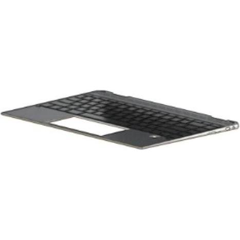 HP Topcvr Dasw Kb Bl Das Pvcy Nor, Notebook Ersatzteile, Silber, Schwarz
