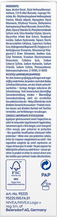 Produktbild NIVEA 2 in 1 Primer (Sonnencreme Gesicht, SPF 50+, 30 ml)