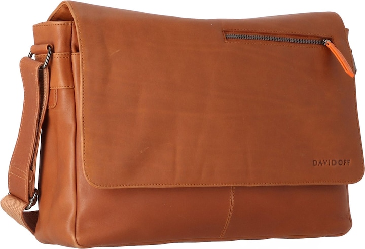 Produktbild Davidoff Essentials Messenger Leder 38 cm (9 l)