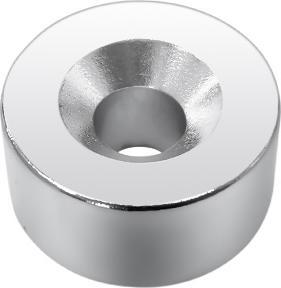 Immagine prodotto RS PRO Magnete in neodimio, 6.5mm x 10mm, L. 20mm