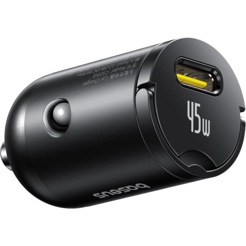 Baseus PrimeTrip VP2 Car Charger 45W Black, Adattatore per auto, Nero