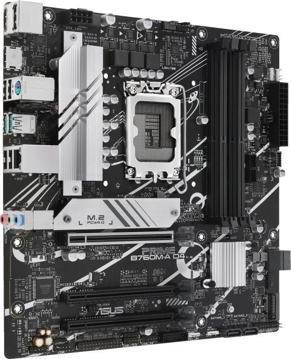 Produktbild ASUS PRIME B760M-A D4-CSM (LGA 1700, Intel B760, mATX)