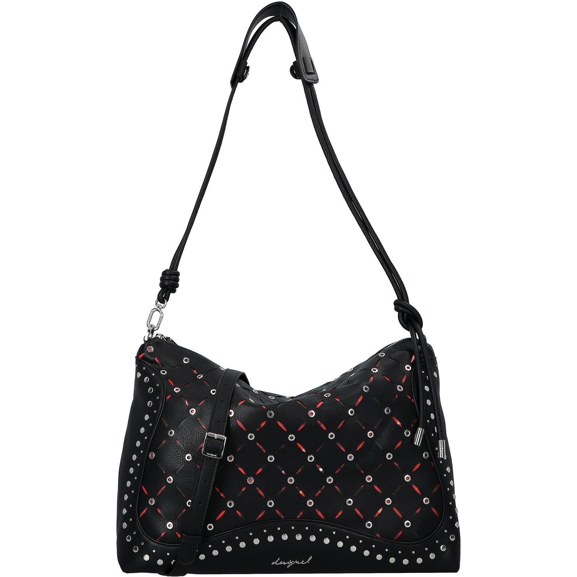 Desigual Donna Nero Donne, Borsetta, Borsa