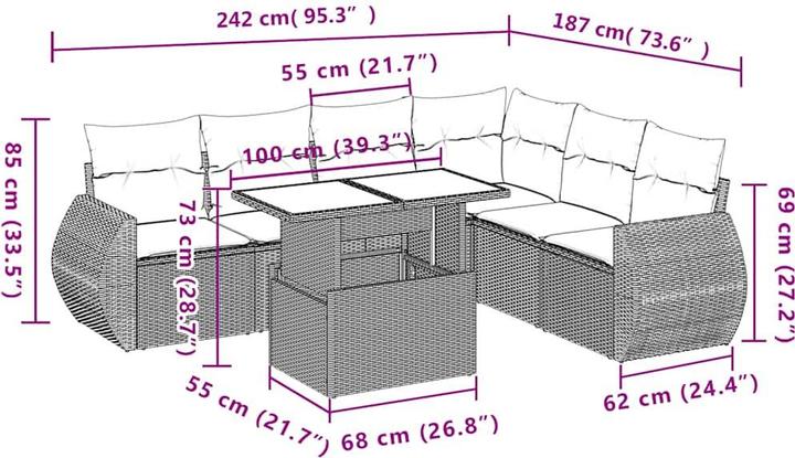 Produktbild vidaXL Luna