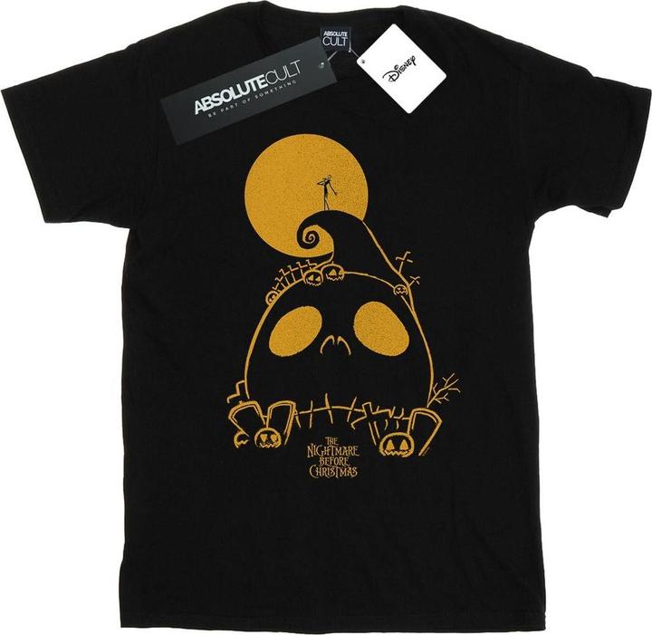 Immagine prodotto Disney Nightmare Before Christmas Jack Skellington Cemetary Maglietta Uomo (M)