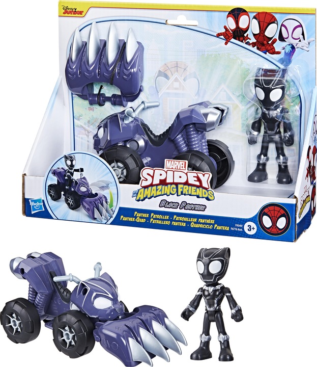 Immagine prodotto Hasbro Spidey e i suoi super amici Pantera Nera, Pantera Quad