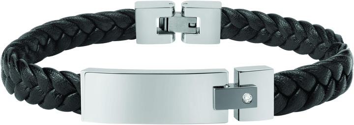 Morellato Moody Armband (23 cm, Edelstahl, Leder)