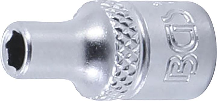 Actual product image BGS Socket, Hexagon 6.3 mm (1/4") Drive 4 mm (4 mm)