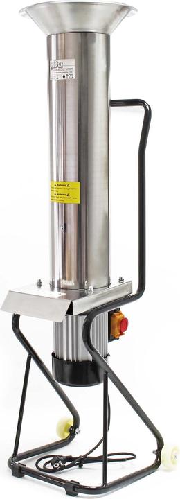 Produktbild Wiltec Obsthäcksler 1100W 1,5PS 2800U/min 1000kg/h Edelstahl Obstmühle Kernobst