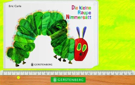 Actual product image Die kleine Raupe Nimmersatt (German, Eric Carle, 2015)