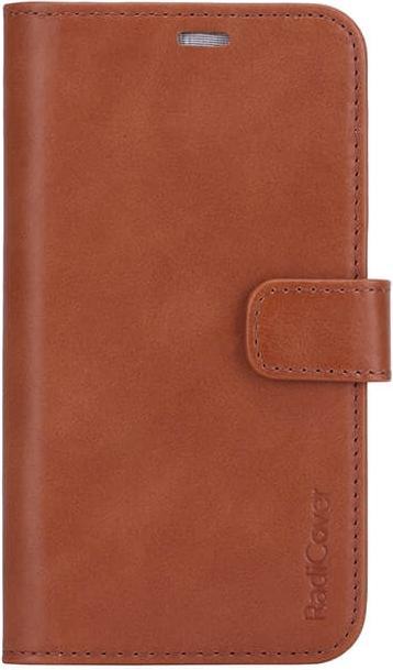 Immagine prodotto Radicover Cover magnetica 2in1 esclusiva di Mobilewallet in pelle per iPhone 12/12 PRO - Br (Apple iPhone 12, Realme 12 Pro+)