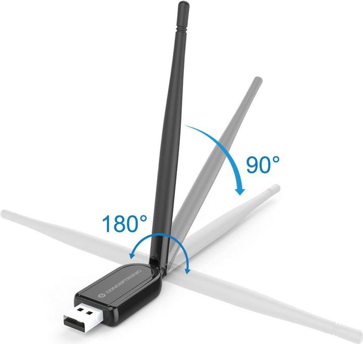Image du produit Conceptronic Adaptateur Bluetooth Adaptateur Bluetooth 5.1 NanoUSB 10-20m noir (Transmetteur)