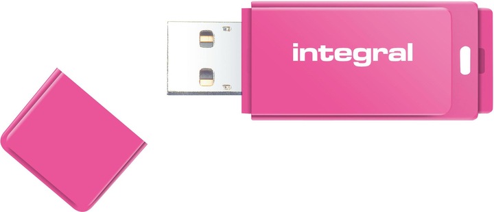 Chiavetta USB NEON 8 GB USB Tipo A 2 Rosa (8 GB, USB 2.0, USB-A)