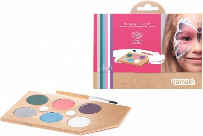 Produktbild Namaki Bio Schminkset 6 Farben "verzauberte Welt"