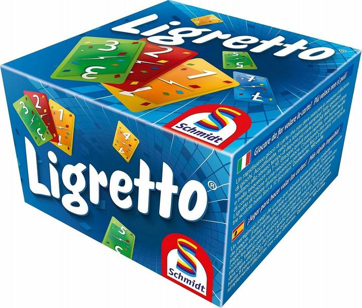 Actual product image Schmidt Spiele SCHMIDT card game Ligretto - blue