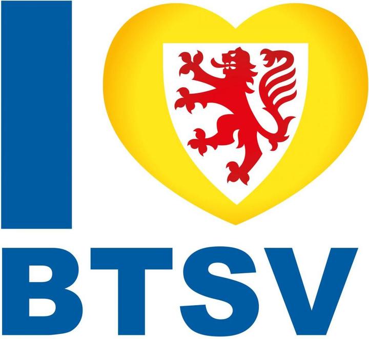 Image du produit Eintracht Braunschweig J'aime le BTSV (100 x 91 cm)