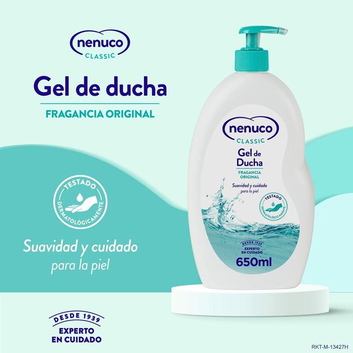 Actual product image Nenuco Classic Shower Gel Original Fragrance 650ml (650 ml)