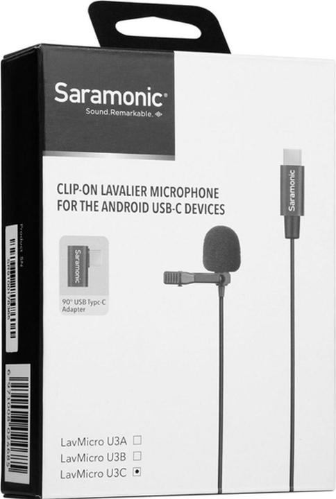 Actual product image Saramonic LavMicro U3C