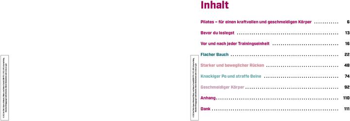 Valori nutrizionali e ingredienti Express-Workouts – Pilates (Tedesco, Katrin Bosshardt, Soasick Delanöe, 2022)