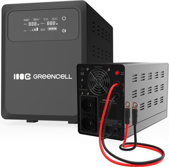 Produktbild GreenCell UPSLPPC500 (800 VA, 500 W, Line-Interaktiv USV)