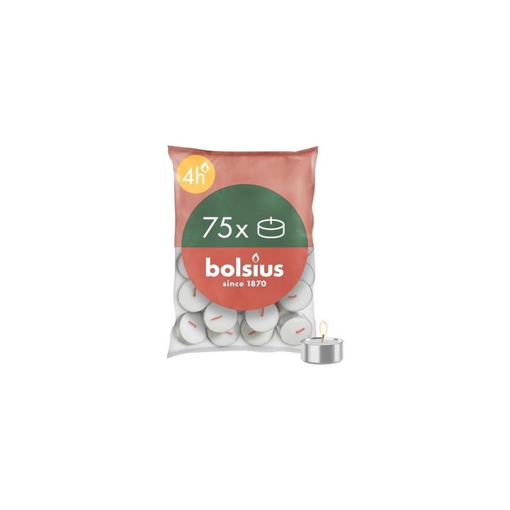 Produktbild Bolsius Teelicht 4-Stunden-Beutel 75 (75 Stk.)
