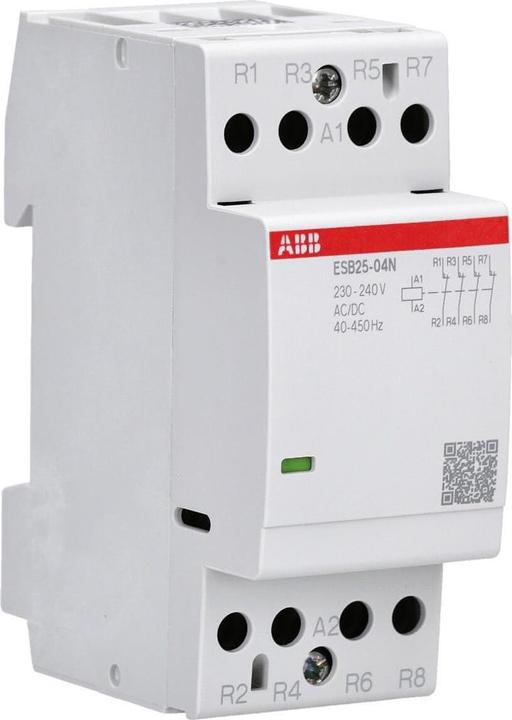 Produktbild ABB ESB25-04N-06 Installationsschütz 0S/4Ö 230-240V AC/DC