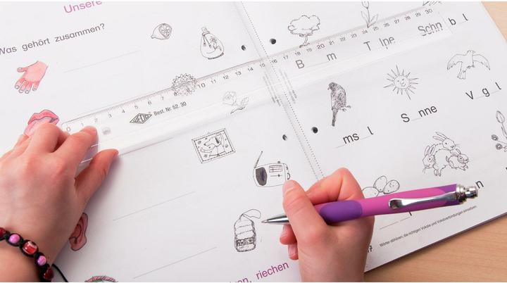 Produktbild Wedo Lineal aus Kunststoff (30 cm, Kunststoff)