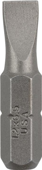 Immagine prodotto Bosch Zubehör Punta del cacciavite Standard per viti con testa a intaglio (S) S con intaglio 1,2 x 6,5 (6,5 mm)
