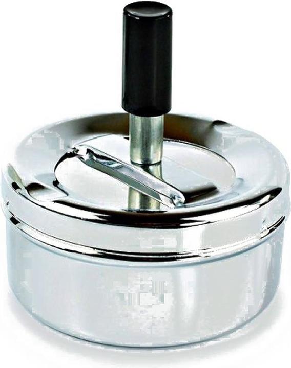 Actual product image Champ Push metal ashtray 9 cm
