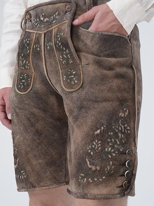 Actual product image Beckert Lederhosen WILDBOCK SÄMINA (46)
